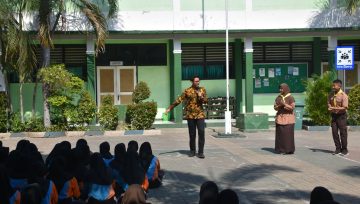 Aksi Bergizi SMKN 1 Panji Situbondo Bersama Dinas Kesehatan Kabupaten Situbondo dan Puskesmas Panji